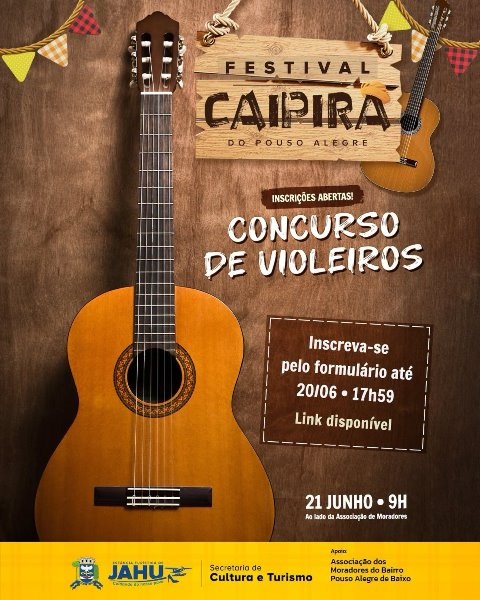 Festival Caipira de Jaú – Teixeira Filho: dia inteiro de tradição, música sertaneja e sabores em Pouso Alegre de Baixo