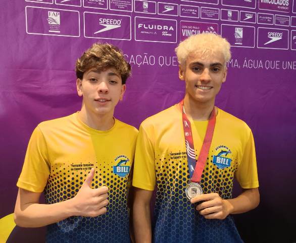 Atletas da Academia do Bill conquistam excelentes resultados na Copa São Paulo de Natação