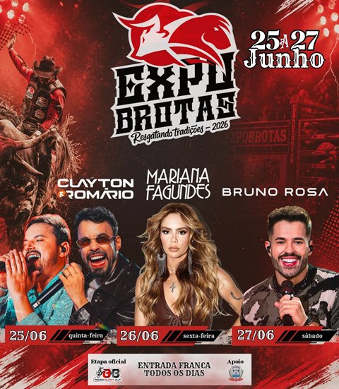 Expo Brotas 2026 resgata tradições sertanejas com rodeio, shows e entrada gratuita