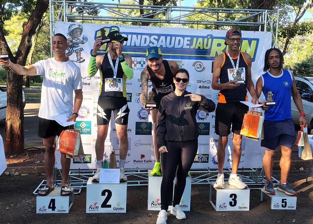 1ª SindSaúdeJaú Run reúne cerca de 270 atletas:  Wancley Souza e Francisca Diolinda são os campeões na categoria geral