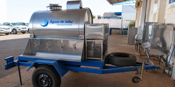 Águas de Jahu promove hidratação em evento dedicado ao esporte e à saúde